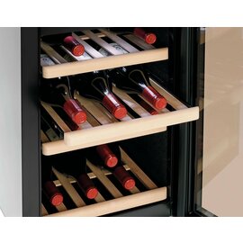 wine refrigerator 2Z 38 FL black  | glass door product photo  S
