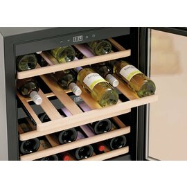 wine refrigerator 2Z 40 FL black  | glass door product photo  S