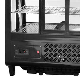 cold counter Deli-Cool I black 100 l 230 volts | 2 shelves product photo  S