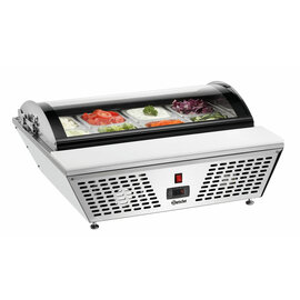 refrigerated display cabinet 67L incl. 8 containers GN 1/6 | 3 bars product photo  S