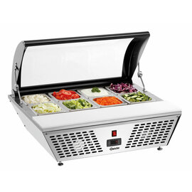 refrigerated display cabinet 67L incl. 8 containers GN 1/6 | 3 bars product photo  S