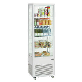refrigerated display cabinet 4FL-100 convection cooling 380 watts 235 ltr product photo  S