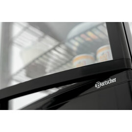 refrigerated mini vitrine 75L2T black product photo  S