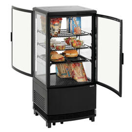 refrigerated mini vitrine 75L2T black product photo