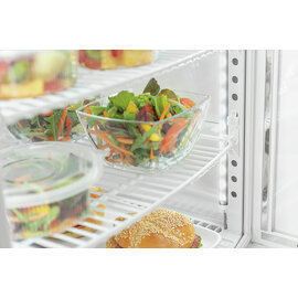 refrigerated mini vitrine 98L2T white product photo  S