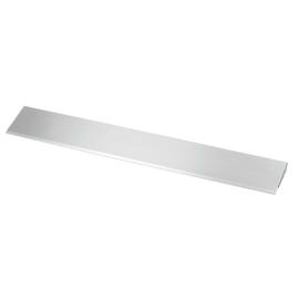 700597 Auffahrrampe, Edelstahl, Tragfähigkeit: max 130 kg, 845 x 125 x H 30 mm, 1,55 kg, zu Mini-Kühlzelle "1240L" und "BS1240L" product photo