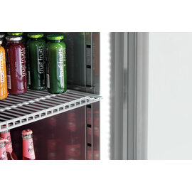 glass door refrigerator 1400 GN210 | 922.0 ltr silver | convection cooling product photo  S
