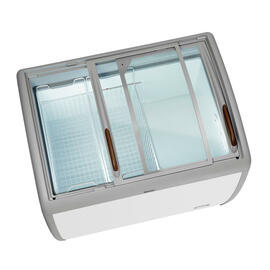 ice chest 300L with glass sliding lid product photo  S