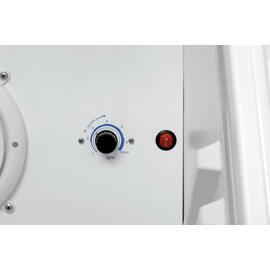 glass doored refrigerator 360L white | glass wing door | static cooling product photo  S