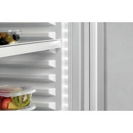 glass doored refrigerator 360L white | glass wing door | static cooling product photo  S