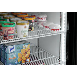 fridge-freezer 430L black | convection cooling product photo  S