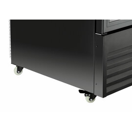 fridge-freezer 430L black | convection cooling product photo  S