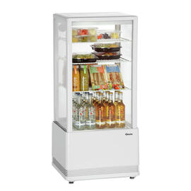 refrigerated mini vitrine 78L-WE/L white product photo  S