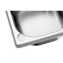 GN container BASIC LINE GN 1/6 H 65 mm stainless steel silky-matt product photo  S