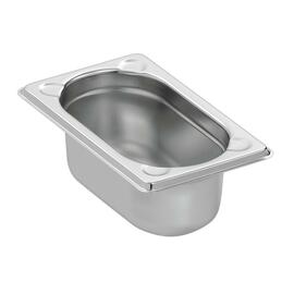 GN container GN 1/9  x 65 mm BASIC LINE stainless steel product photo