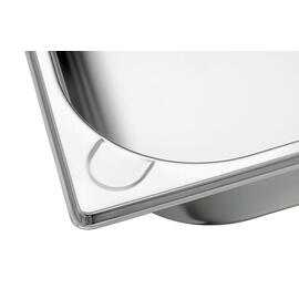 GN container BASIC LINE GN 2/3 H 100 mm stainless steel silky-matt product photo  S