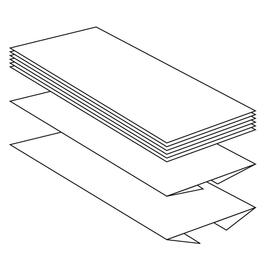 paper towel dispenser stainless steel for wall mounting 285 mm  x 100 mm  H 370 mm product photo  S