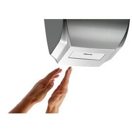 hand dryer IS 31LS-W for wall mounting 250 mm  x 168 mm  H 242 mm product photo  S