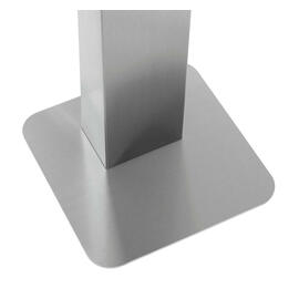 hygiene column DH1 1460 | suitable for glove dispenser K10 | disinfectant dispenser PS 0.9L-W | drip tray L 400 mm W 400 mm H 1462 mm product photo  S
