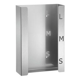 glove dispenser K30 | suitable for 3 2 standard boxes L 260 mm W 96 mm H 359 mm | size marks product photo  S