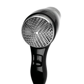 hotel hair dryer 1600SR for wall mounting plastic black | silver 1600 watts | wall bracket mounting kit product photo  S