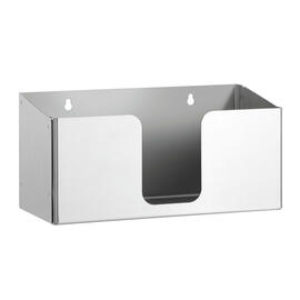 paper towel dispenser ILZF20 stainless steel 270 mm x 130 mm H 130 mm product photo  S