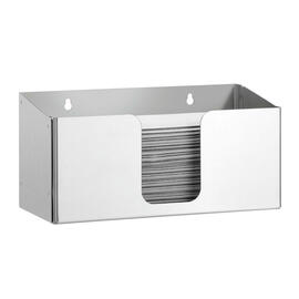 paper towel dispenser ILZF20 stainless steel 270 mm x 130 mm H 130 mm product photo