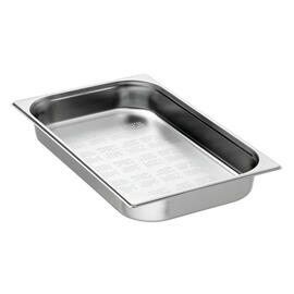 gastronorm container GN 1/1 x 60 mm | stainless steel TOP LINE | base and sides perforated product photo