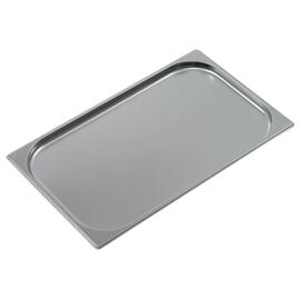 baking sheet GN 1/1 stainless steel reinforced rim H 20 mm product photo