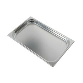 baking sheet GN 1/1 stainless steel reinforced rim H 40 mm product photo
