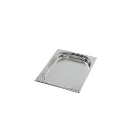 baking sheet GN 1/2 gastronorm stainless steel reinforced rim  L 325 mm  B 265 mm  H 40 mm product photo  S