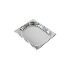 baking sheet GN 1/2 gastronorm stainless steel reinforced rim  L 325 mm  B 265 mm  H 40 mm product photo