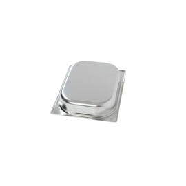 baking sheet GN 1/2 gastronorm stainless steel reinforced rim  L 325 mm  B 265 mm  H 65 mm product photo  S