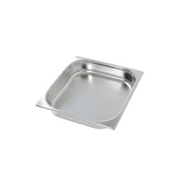 baking sheet GN 2/3 gastronorm stainless steel reinforced rim  L 354 mm  B 325 mm  H 65 mm product photo  S