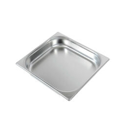 baking sheet GN 2/3 gastronorm stainless steel reinforced rim  L 354 mm  B 325 mm  H 65 mm product photo