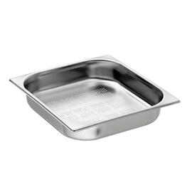 GN container GN 2/3 x 65 mm | stainless steel TOP LINE | base and sides perforated product photo