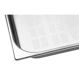 GN container GN 2/3 x 65 mm | stainless steel TOP LINE | base and sides perforated product photo  S