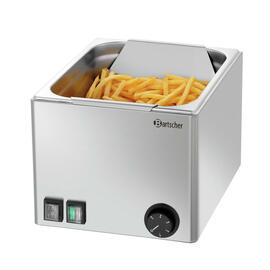 french fries warmer 12-150 GN 1/2 | 270 mm x 350 mm H 220 mm | drain tray product photo  S