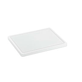 cutting board PRO 32x26 W-R PE white with juice rim HACCP-compliant | non-slip product photo  S