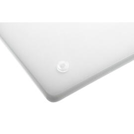 cutting board 40x30 W polyethylene  • white | 400 mm  x 300 mm  H 20 mm product photo  S