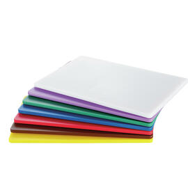 cutting board 60x40 W PE white HACCP-compliant | non-slip product photo  S