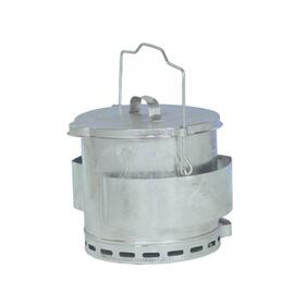 fat disposal container with lid with spout steel sheet 12 ltr  Ø 280 mm  H 450 mm product photo