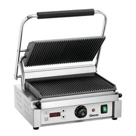 contact grill Panini 1RDIG | 230 volts | cast iron • grooved • grooved product photo  S