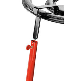 tripod 3K500 suitable for paella gas burner red H 750 mm product photo  S