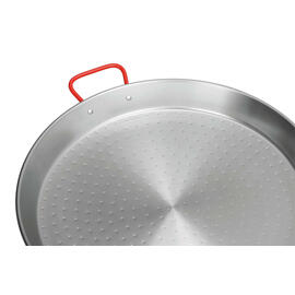 paella pan STP420  • steel  Ø 420 mm | 530 mm  x 430 mm  H 48 mm | red lacquered handles product photo  S