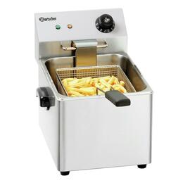 electric deep fryer SNACK III | 1 basin 1 basket 8 ltr | 230 volts 3.25 kW product photo