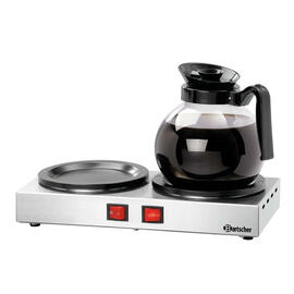 jug warmer WP-K200 200 watts 2 heating zones 358 mm  x 210 mm  H 70 mm product photo  S