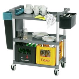 clearing container black 1 compartment 2-part  L 335 mm  H 560 mm product photo  S