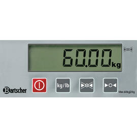 digital scales with separate display equipment digital weighing range 60 kg subdivision 20 g product photo  S