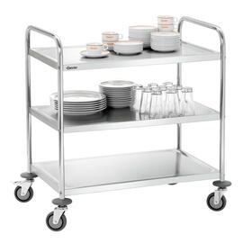 serving trolley | transport cart TS 301  | 3 shelves  L 920 mm  B 600 mm  H 945 mm product photo